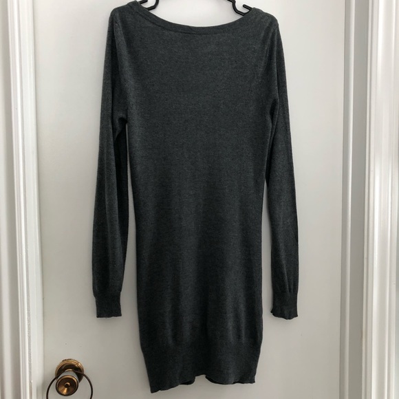 H&M LONG GRAY CARDIGAN - Picture 6 of 6